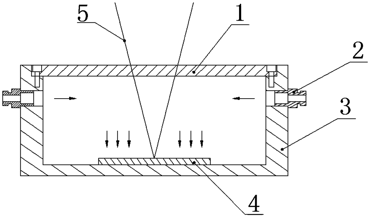 A closed inflatable surface pressurized clamping device, system and processing method thereof