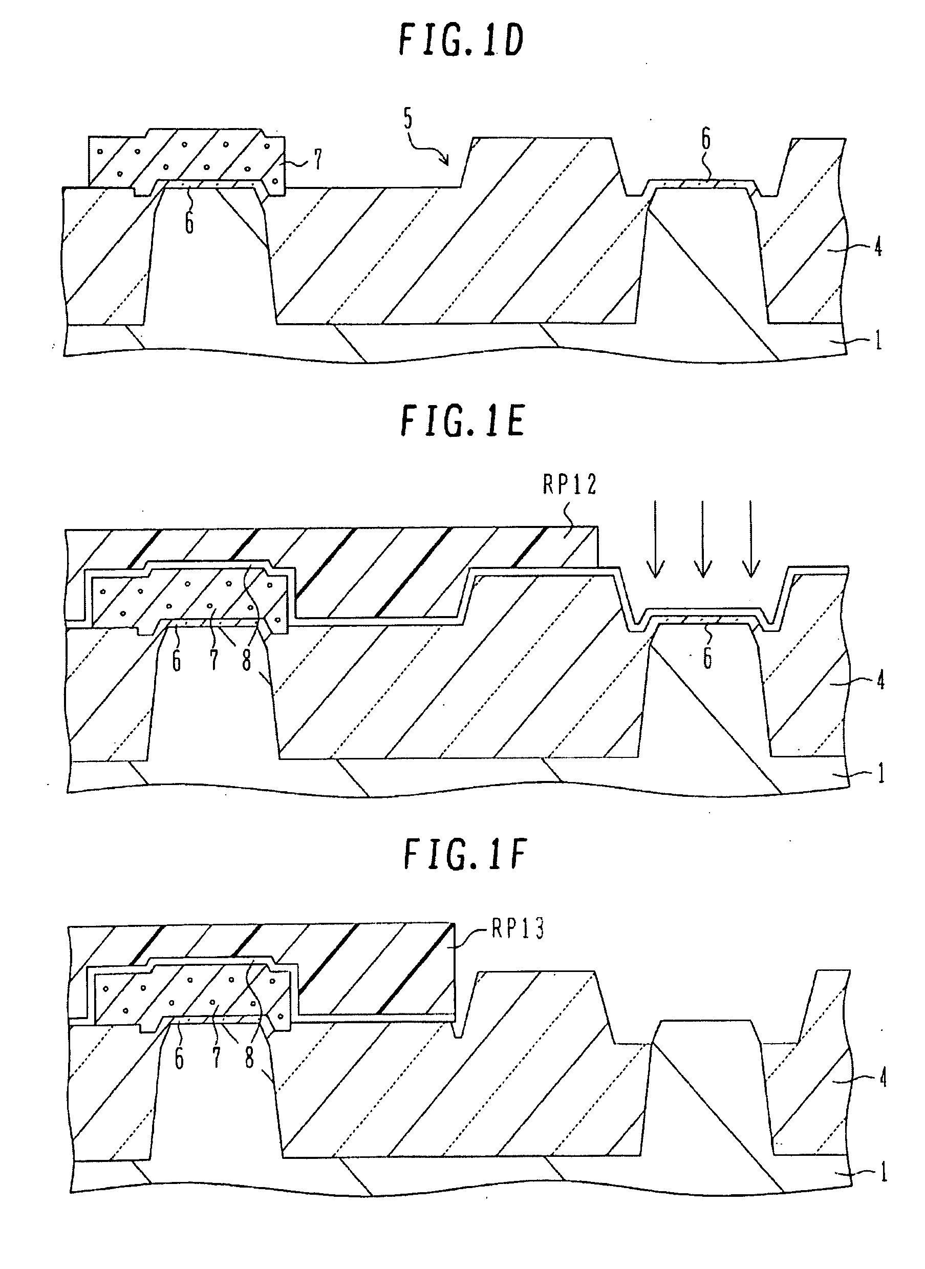 Semiconductor device with sti and method for manufacturing the semiconductor device