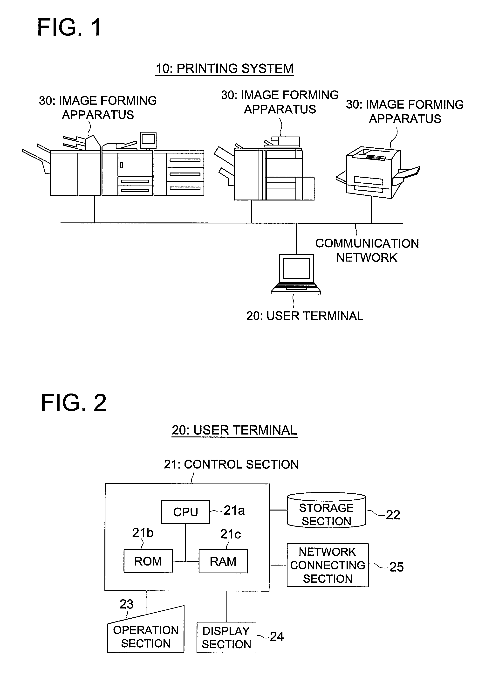 Control device setting method and program