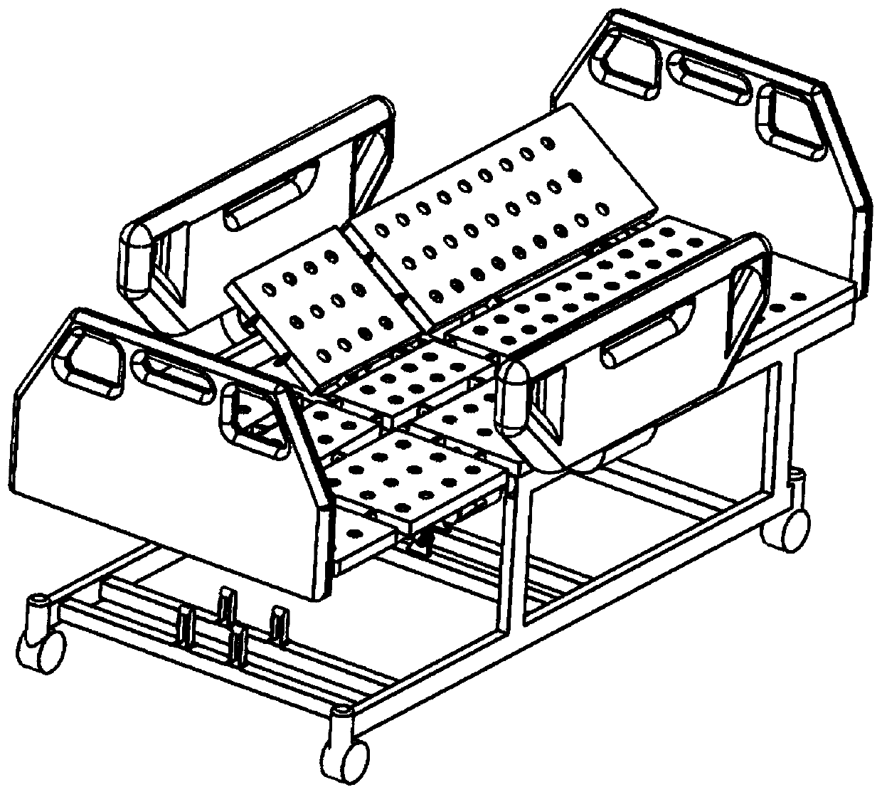 Intelligent nursing bed based on prone position recognition