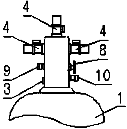 Automatic fire-extinguishing device using superfine dry powder