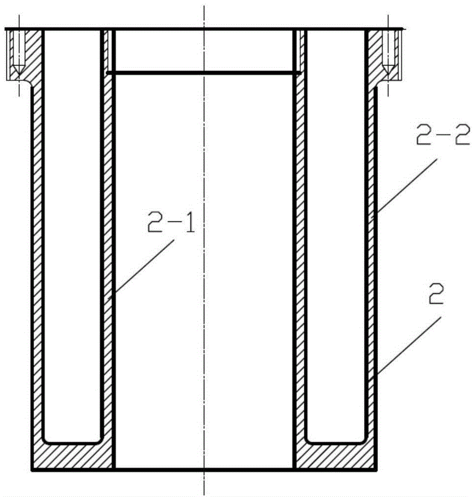 A hollow-structured non-metallic Dewar for AC superconducting magnets