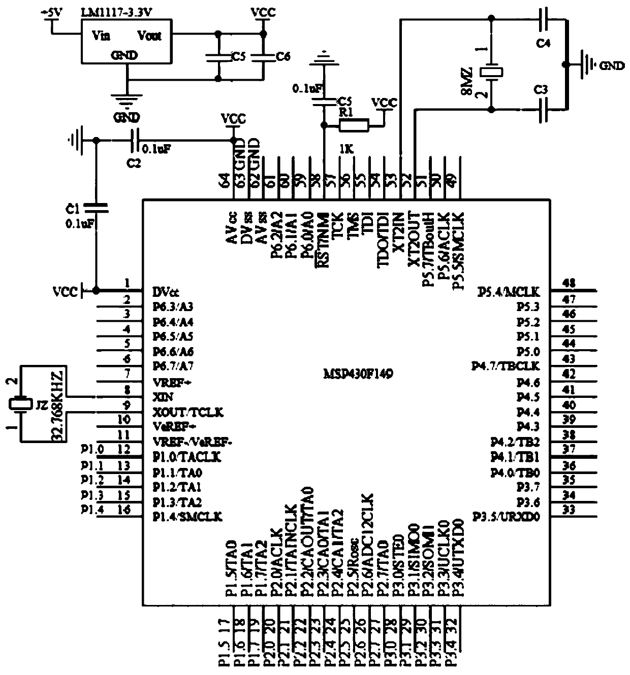 A test method for reflecting parameters of building stress distribution