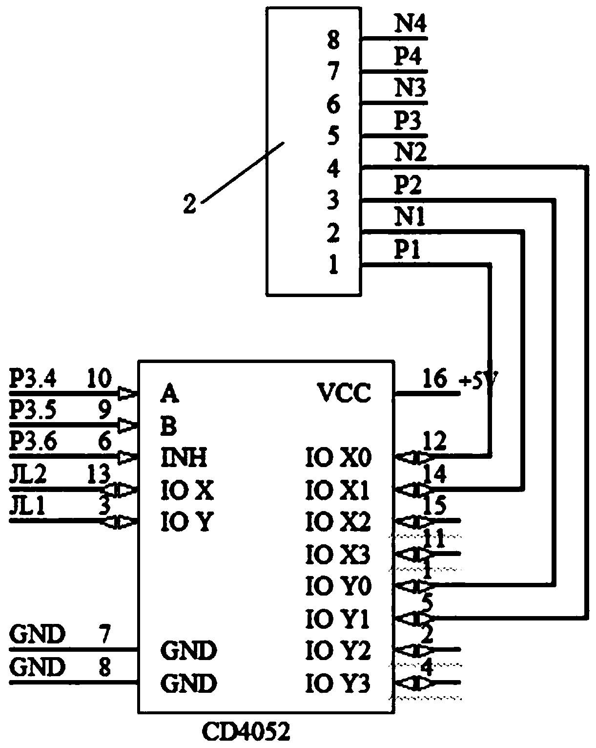 A test method for reflecting parameters of building stress distribution