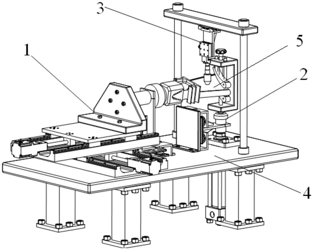 Device and method for testing high-temperature low-cycle fatigue performance of rotor blade