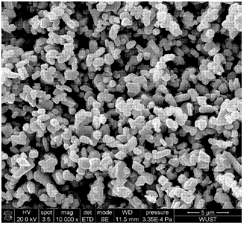 A method for synthesizing high-performance barium ferrite with molten salt as flux and reaction medium