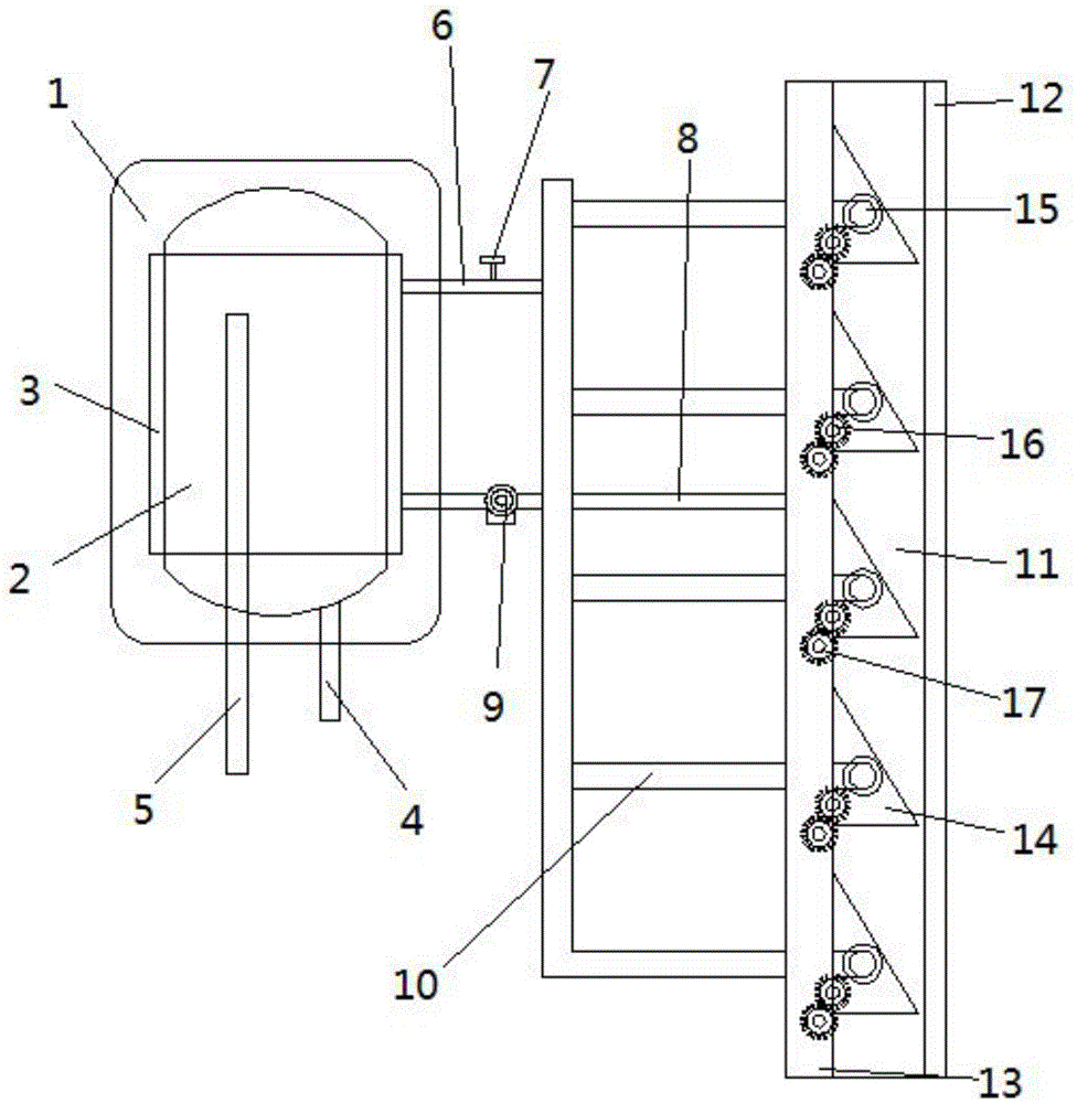 A kind of flat through-type solar heat collector and its manufacturing method