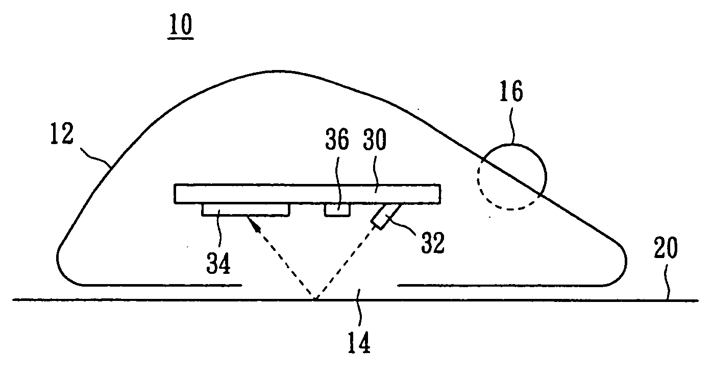 Computer input apparatus