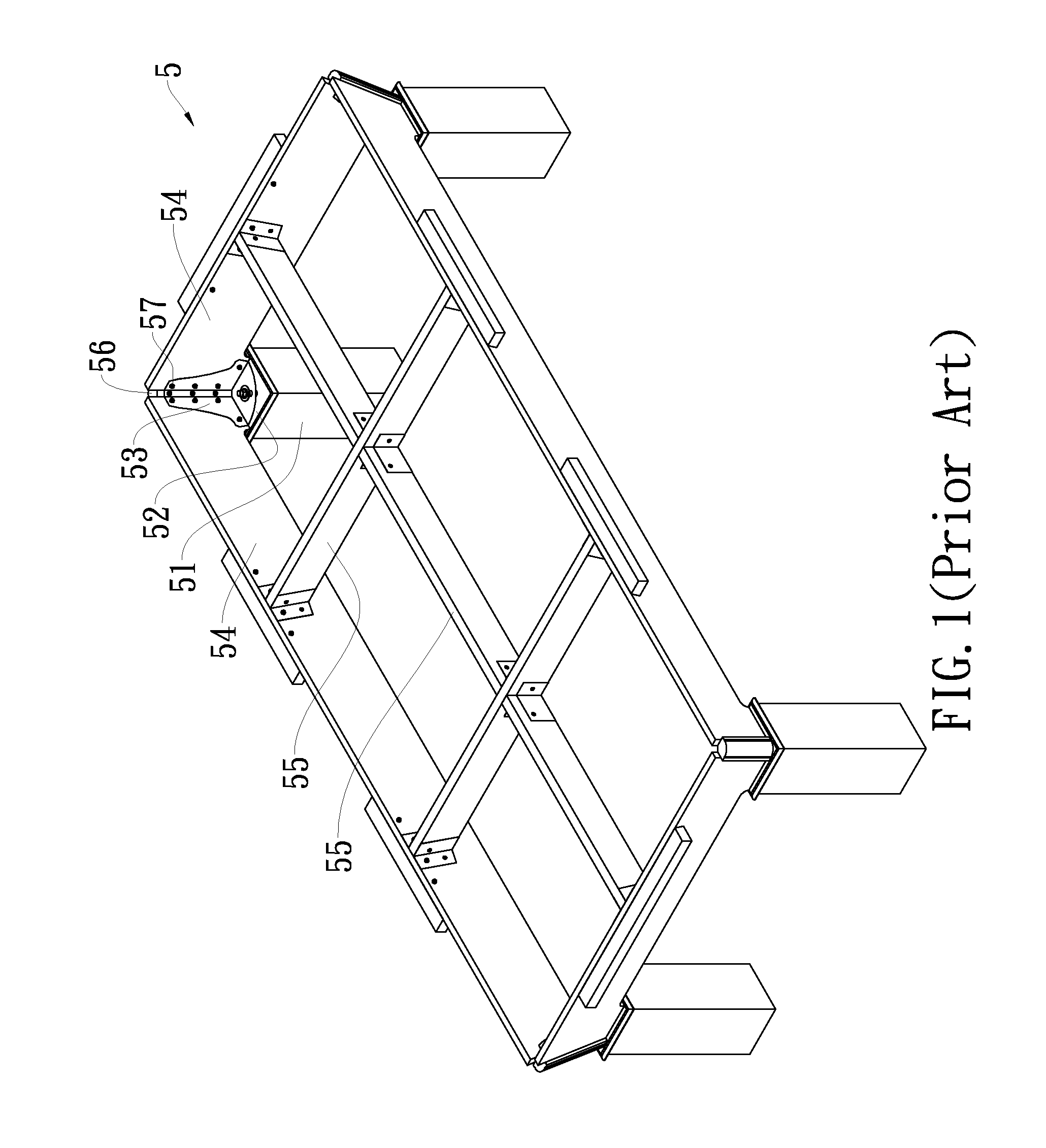 Pool table structure