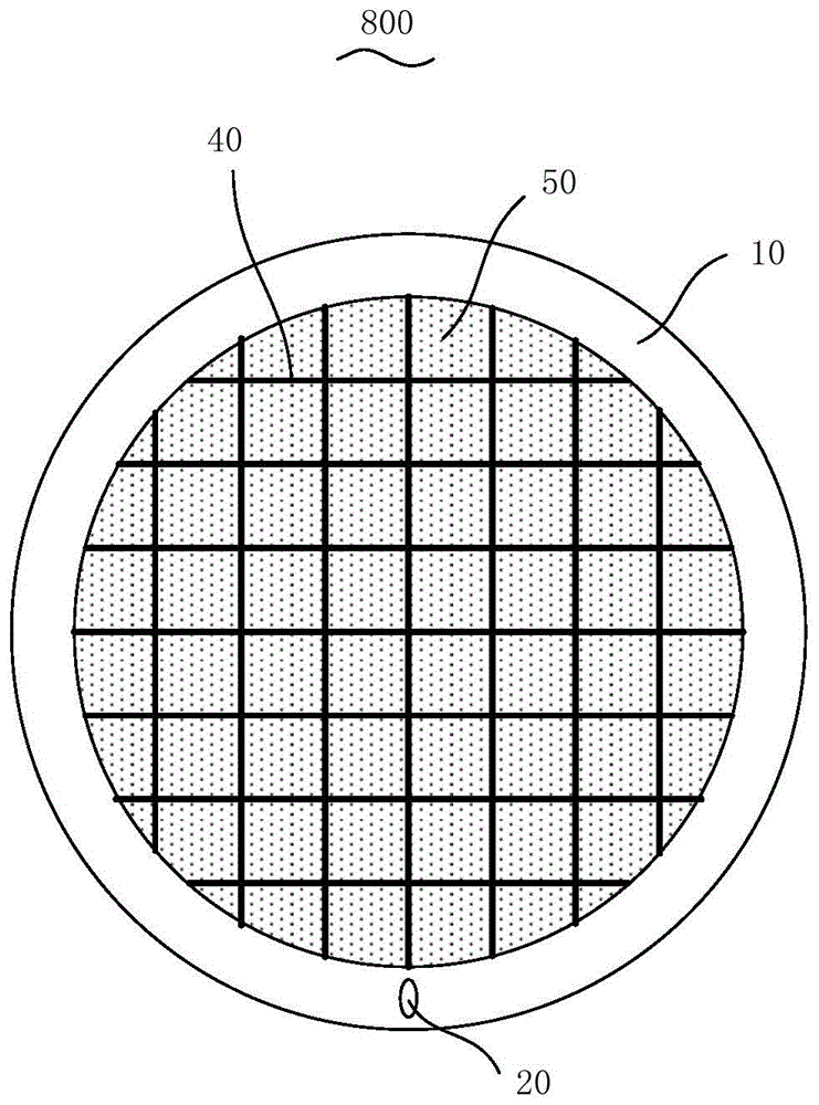 TEM sample support film and its preparation method, TEM sample analysis method