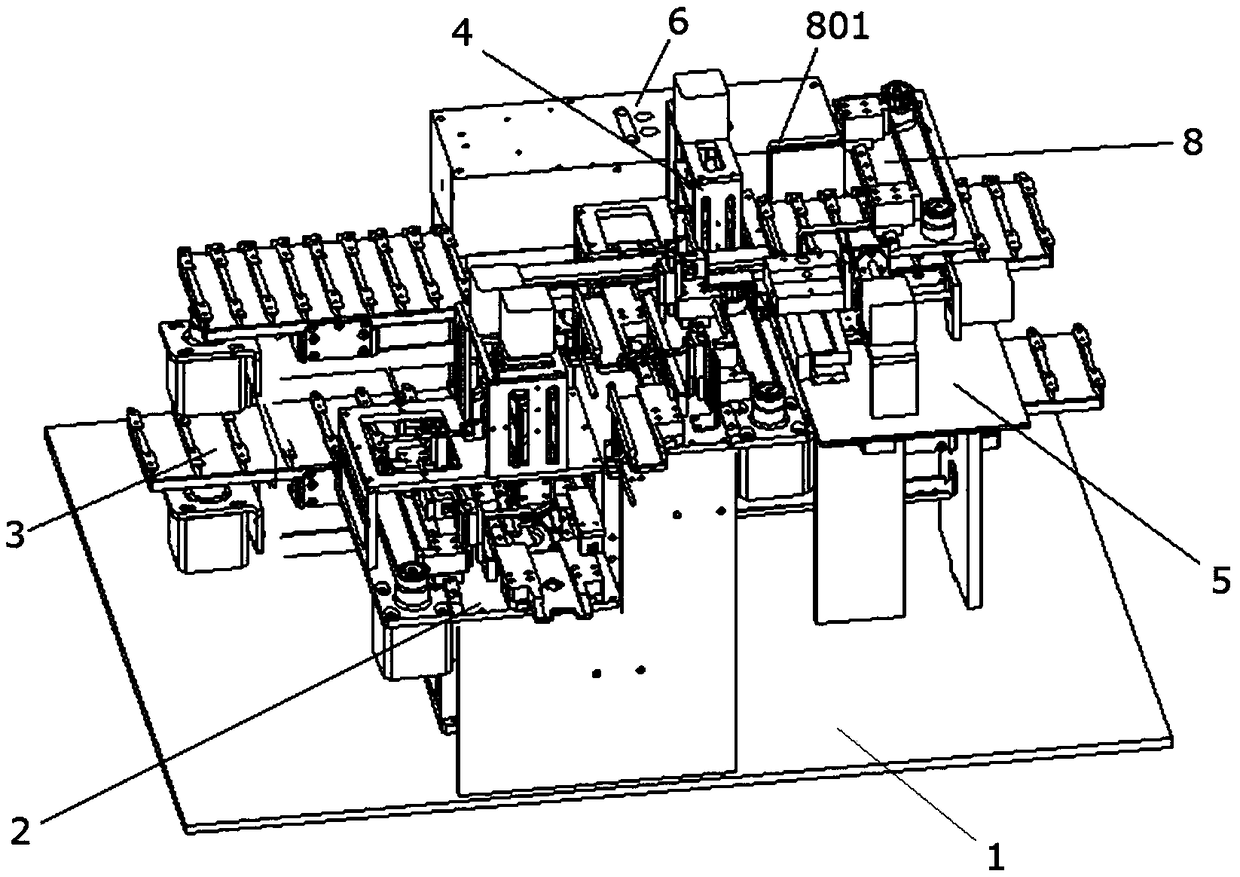 Sample injection module used for micro-fluidic chip and NC membrane multi-throughput detection