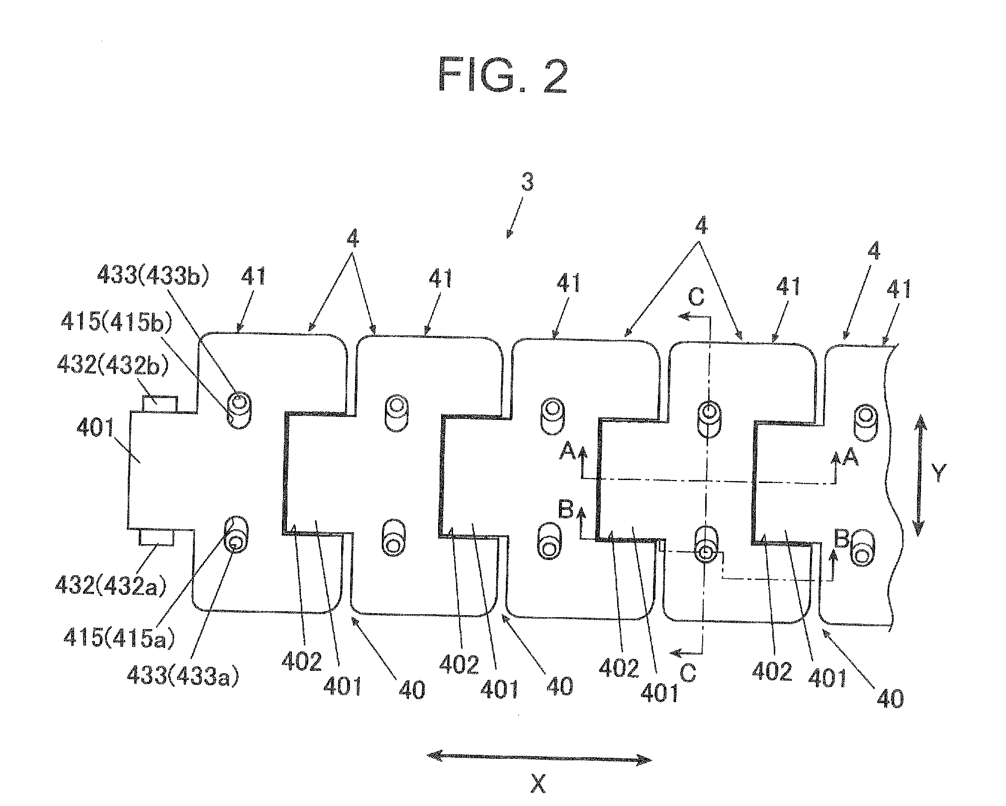 Connecting unit, band and electronic device including band