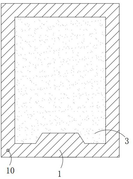 Hollow glass capable of achieving adjustment of illumination intensities