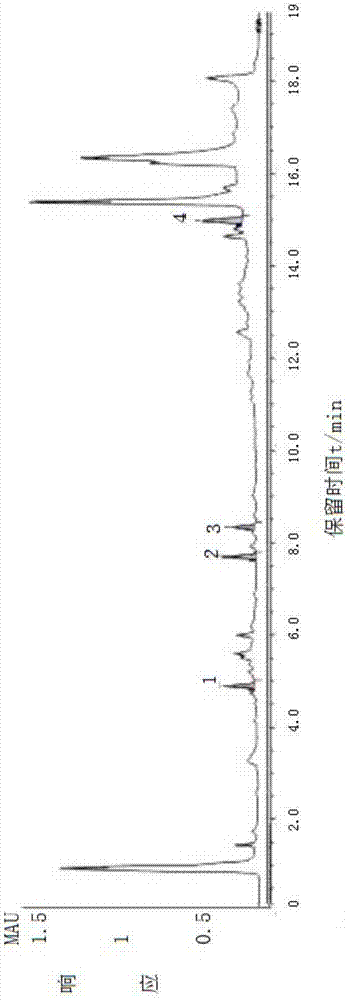 Method for simultaneously determining four components in semen ziziphi spinosae by adopting accelerated solvent extraction-charged aerosol detector