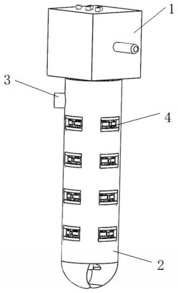 A kind of electromagnetic support type drilling and anchoring machine and anchoring method