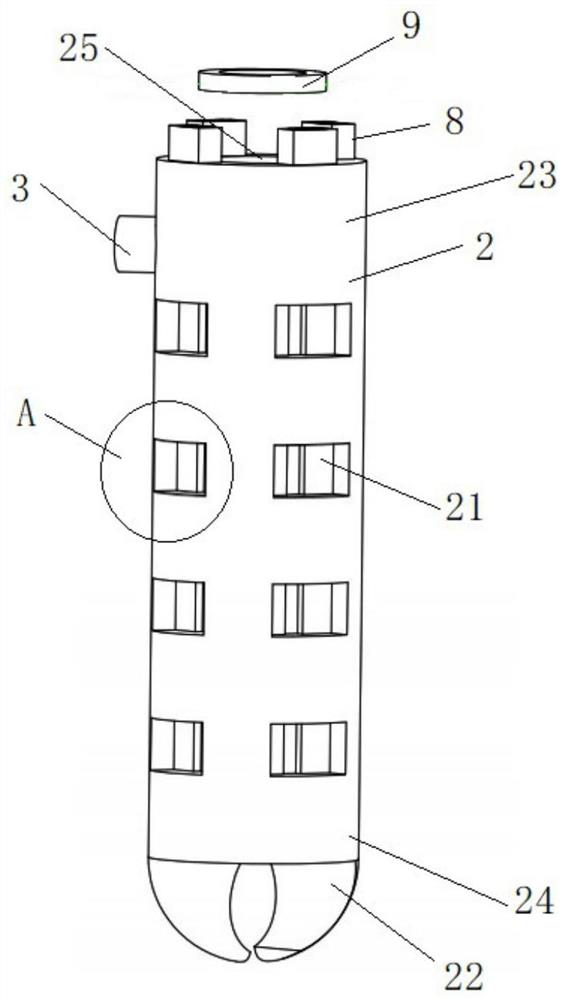 A kind of electromagnetic support type drilling and anchoring machine and anchoring method