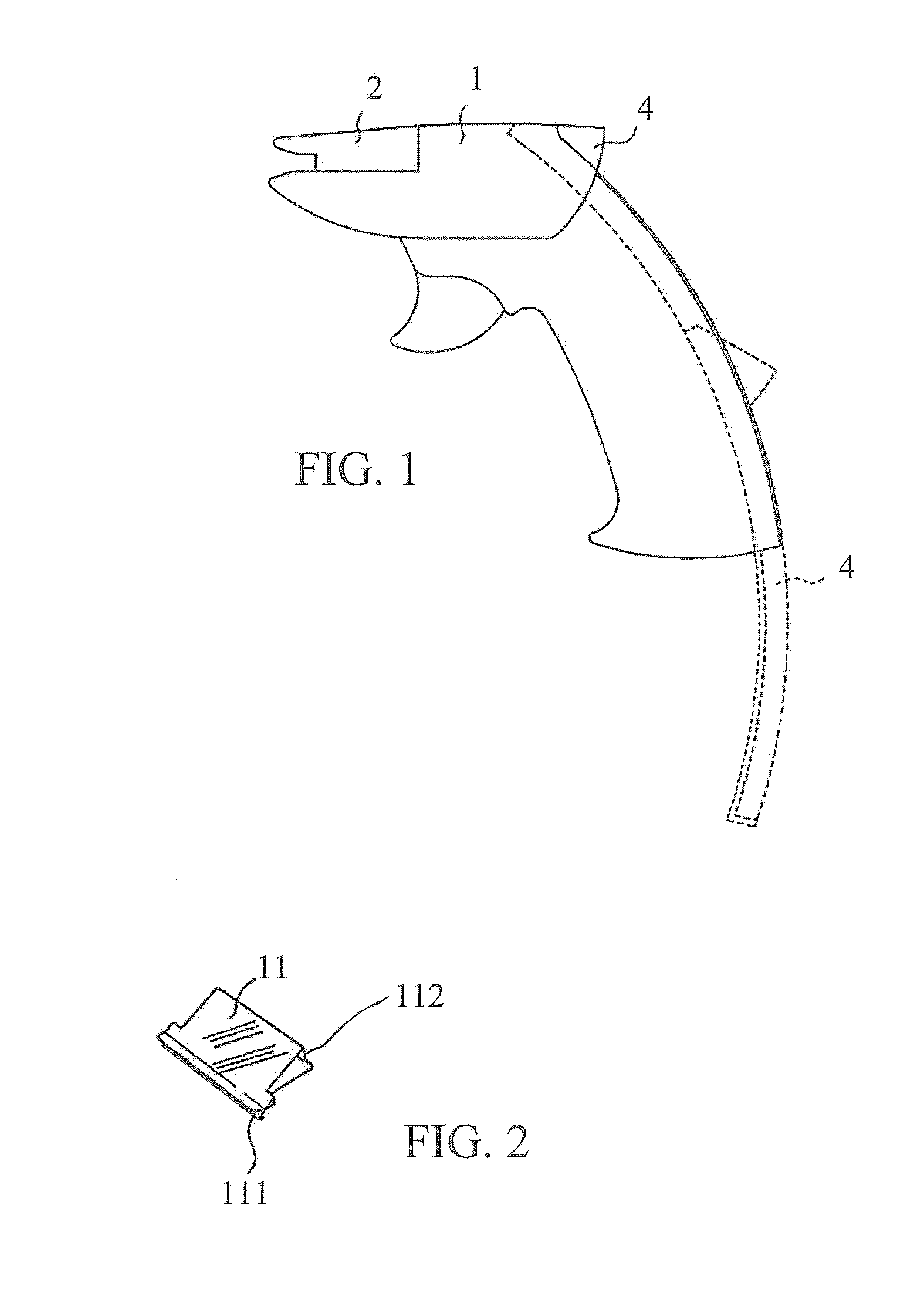 Gun type continuous clip ejecting apparatus