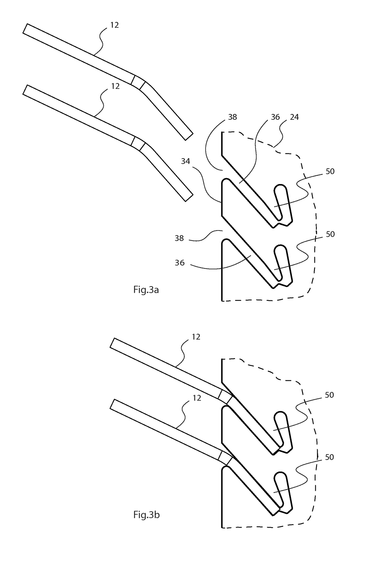 Frameless bullet trap