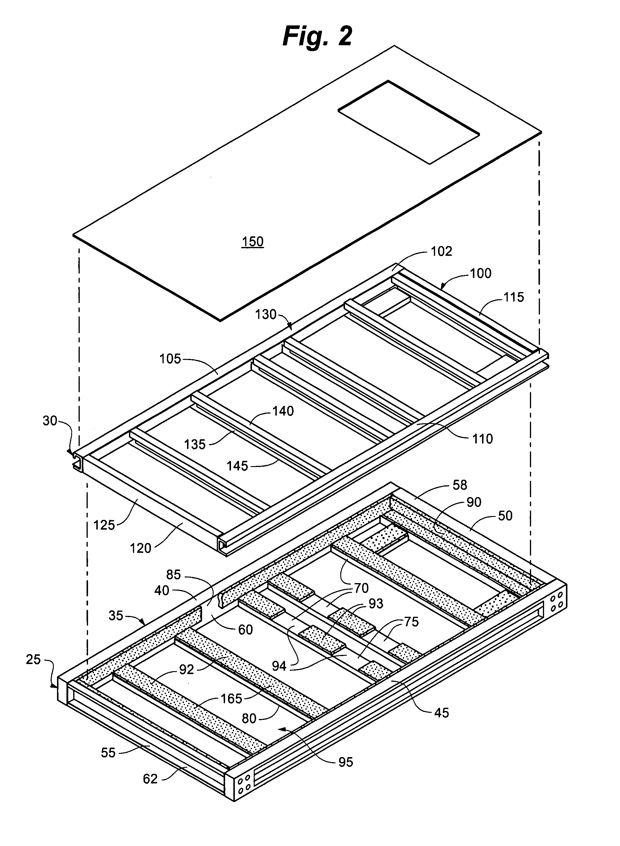 Air handling chamber