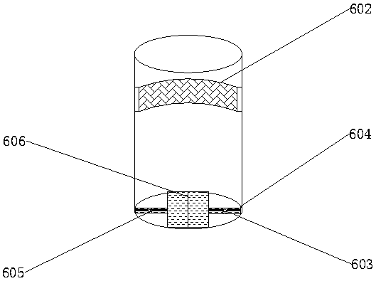 Environment-friendly garbage can with automatic packing function