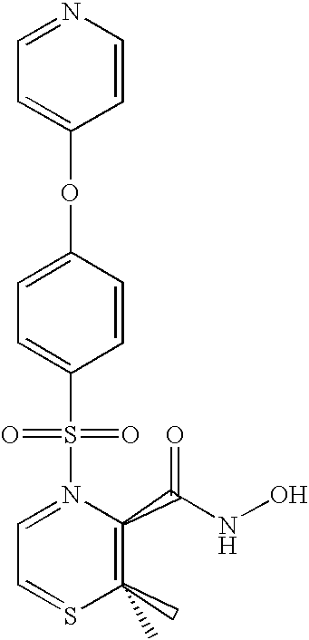 Metabolites of prinomastat and their synthesis