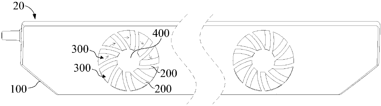 Air shielding plate and air conditioner indoor unit