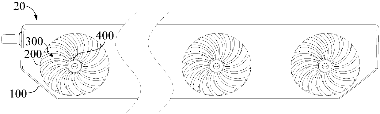 Air shielding plate and air conditioner indoor unit