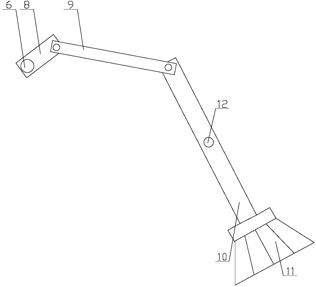 Intelligent carrying robot with cleaning function