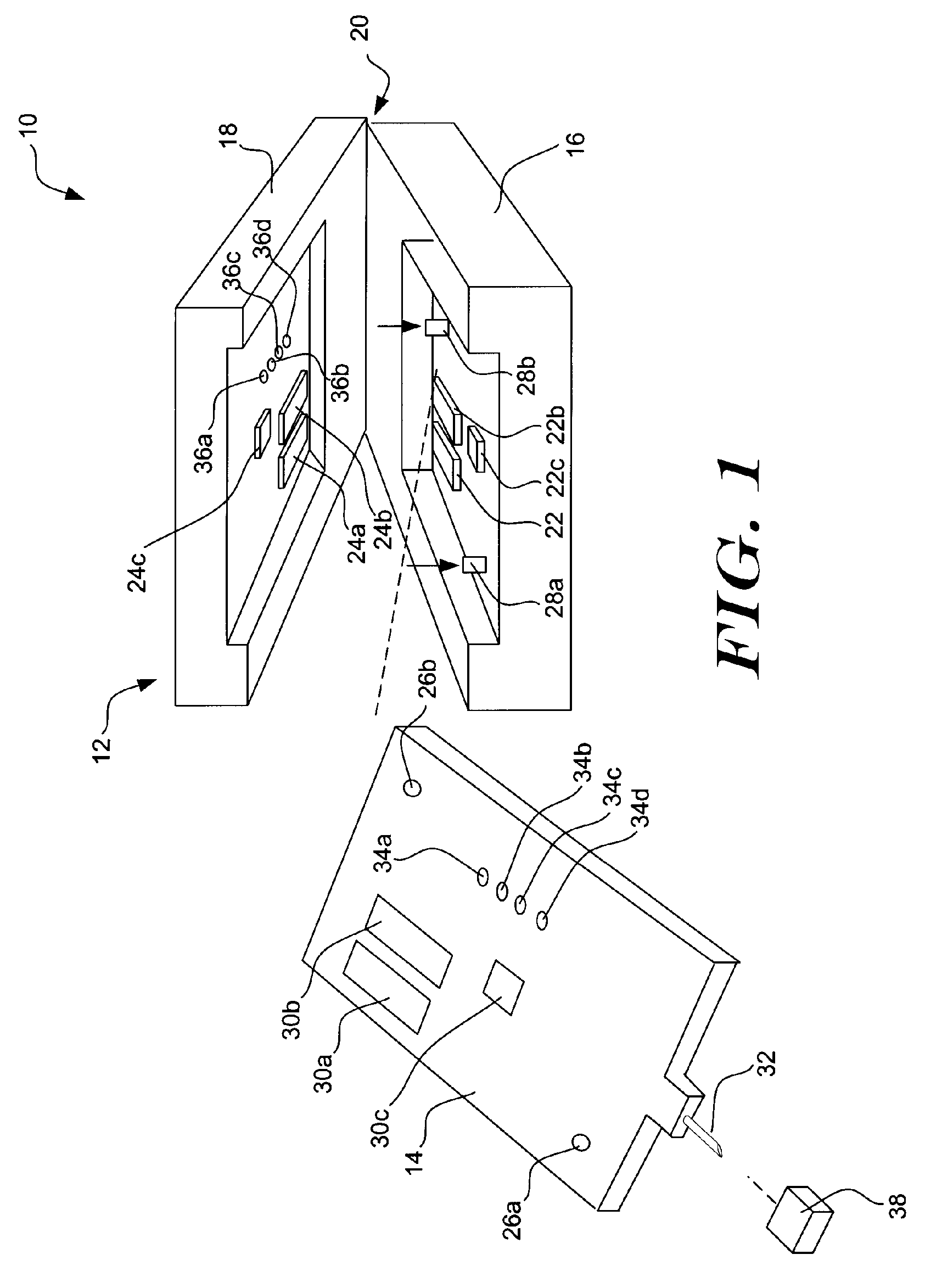 Portable sample analyzer cartridge