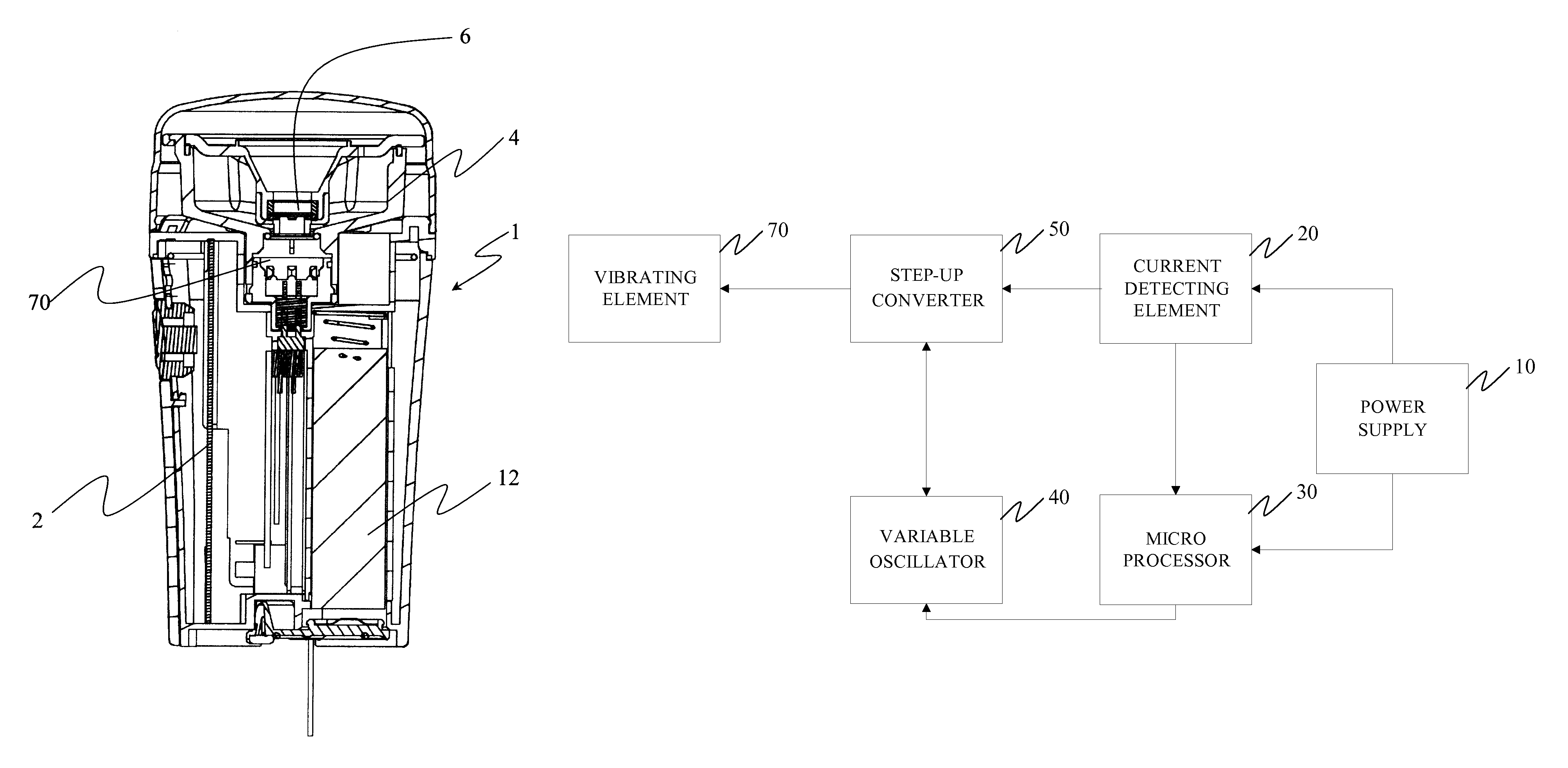 Ultrasonic nebulizer apparatus and method for adjusting an operation frequency and checking an operating state thereof