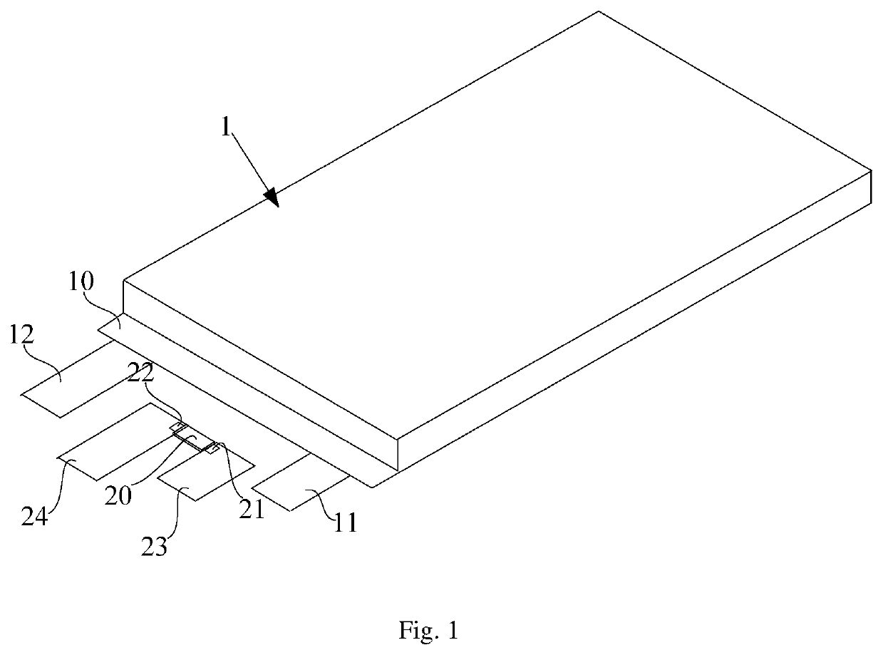 Cell and battery