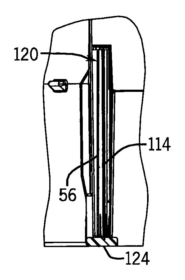 Cartridge assembly with edge protector