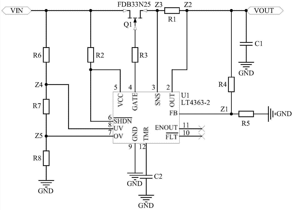 Motor protection circuit and method of controlling the motor protection circuit