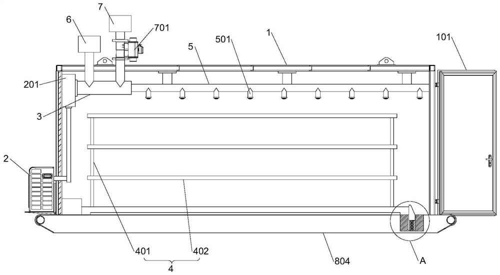 Control system for edible mushroom planting