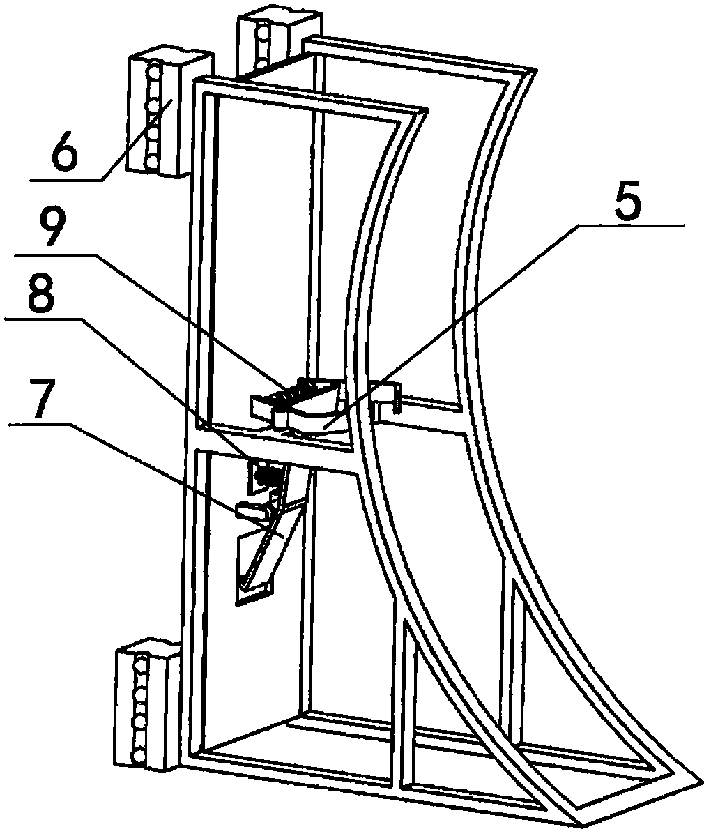 A super labor-saving bicycle vertical parking device