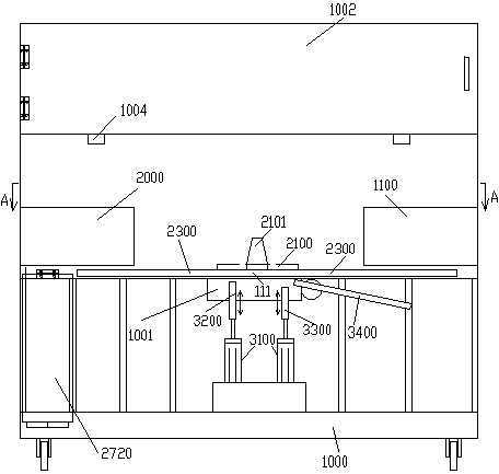 Intelligent Turntable Metal Casting Nozzle Separation Integrated Machine and Method