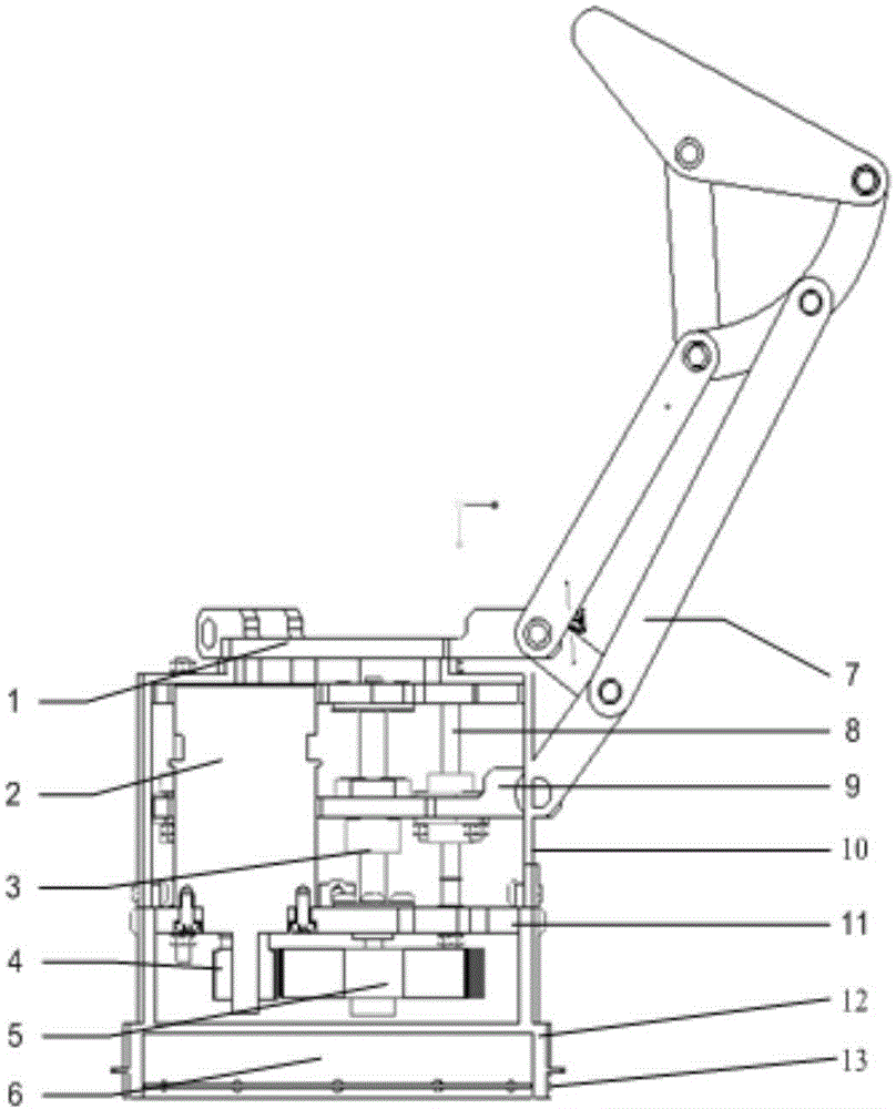 Under-actuated spatial manipulator end effector