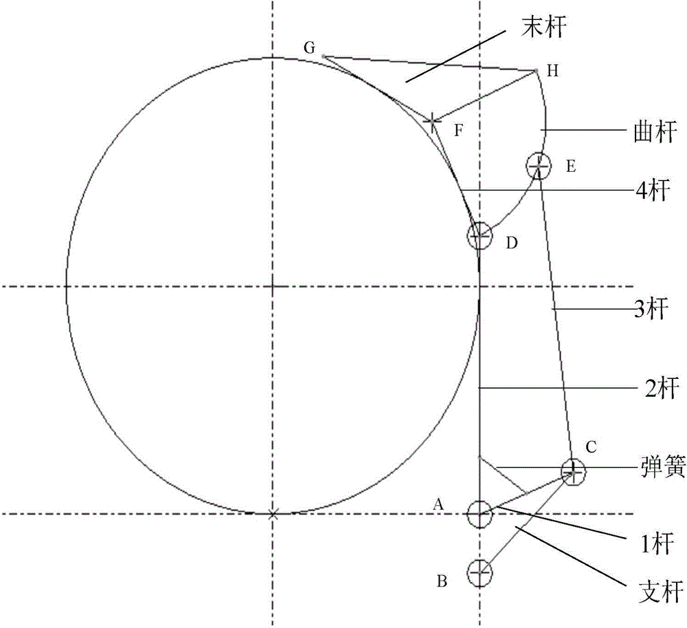 Under-actuated spatial manipulator end effector