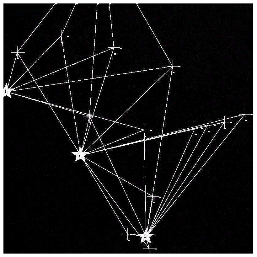 Small Field of View Star Matching Method Based on Error Vector Matching