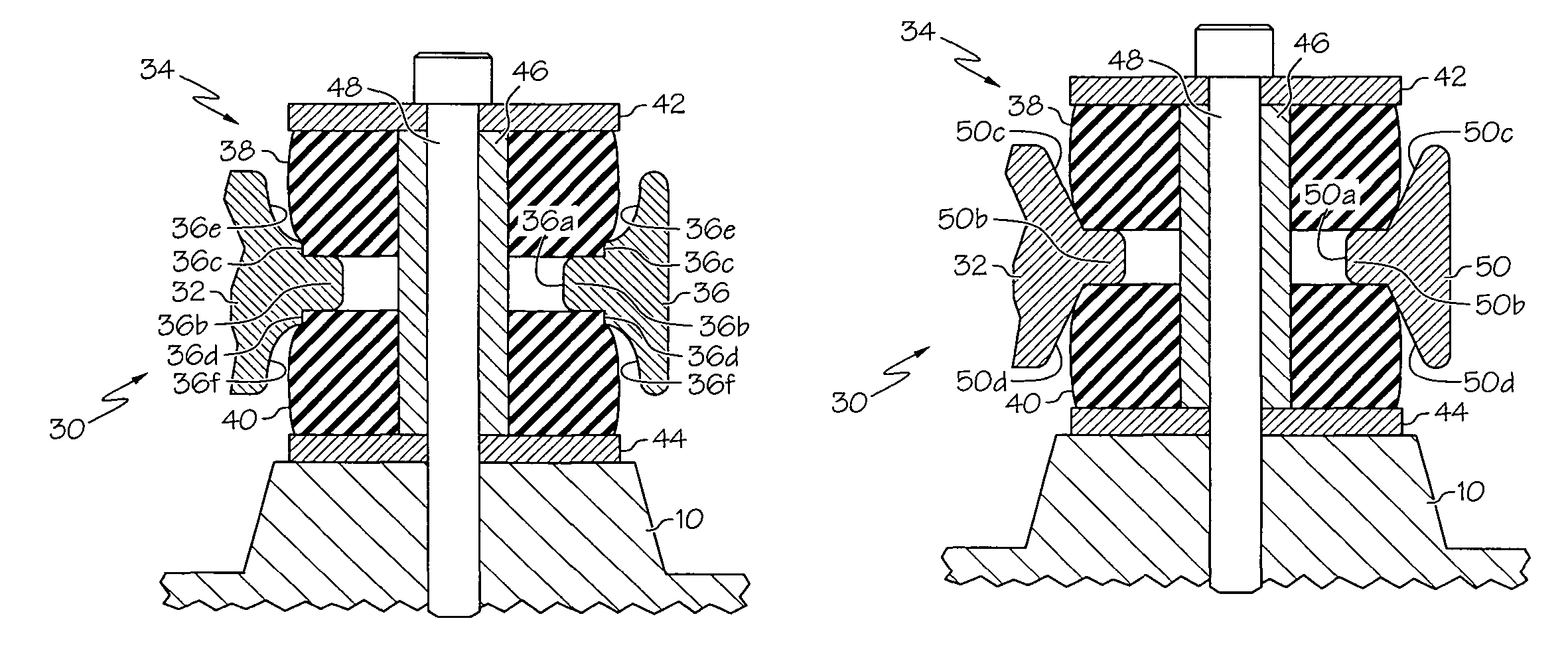 Mounting apparatus for a vibration-sensitive module