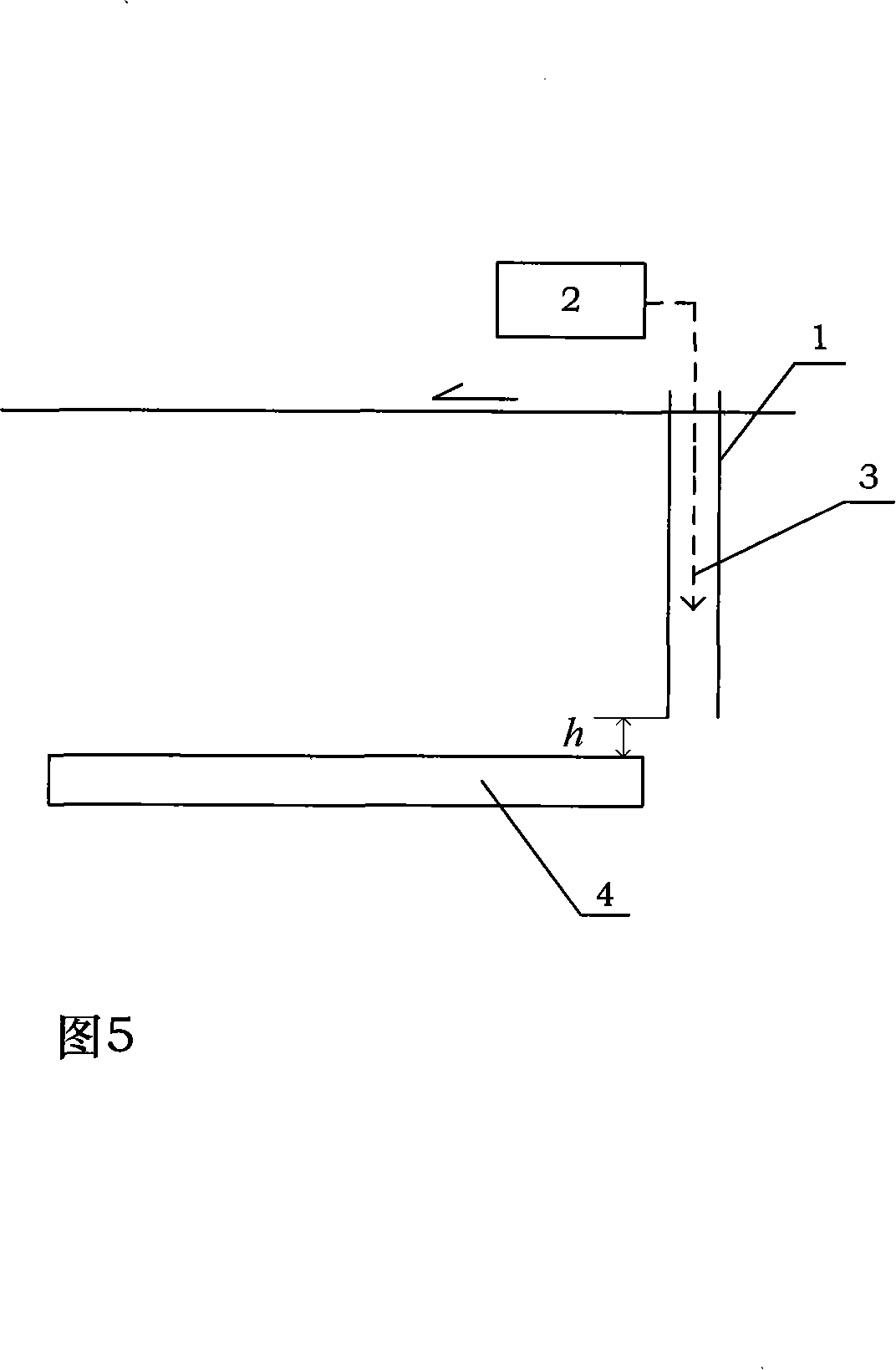 Al-W composite material with gradient changing density and its preparation method