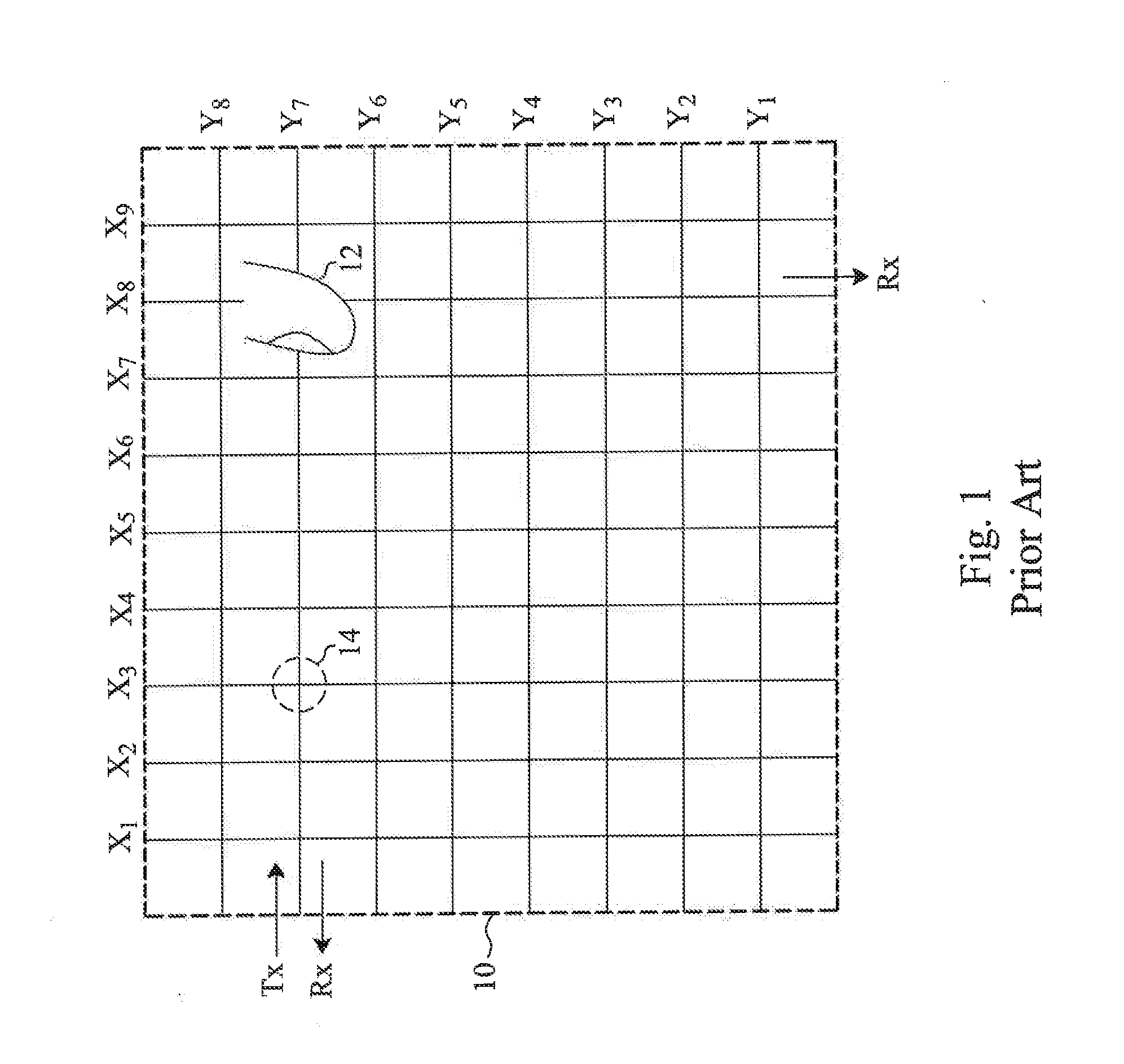 High noise immunity sensing methods and apparatus for a capacitive tough device