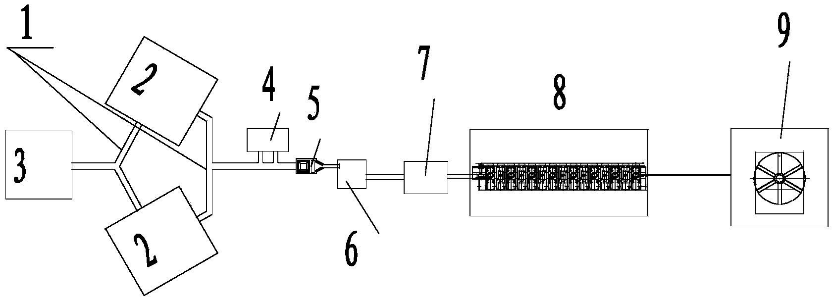 Medium strength aluminium alloy wire with conductivity of 55% IACS, and preparation method thereof