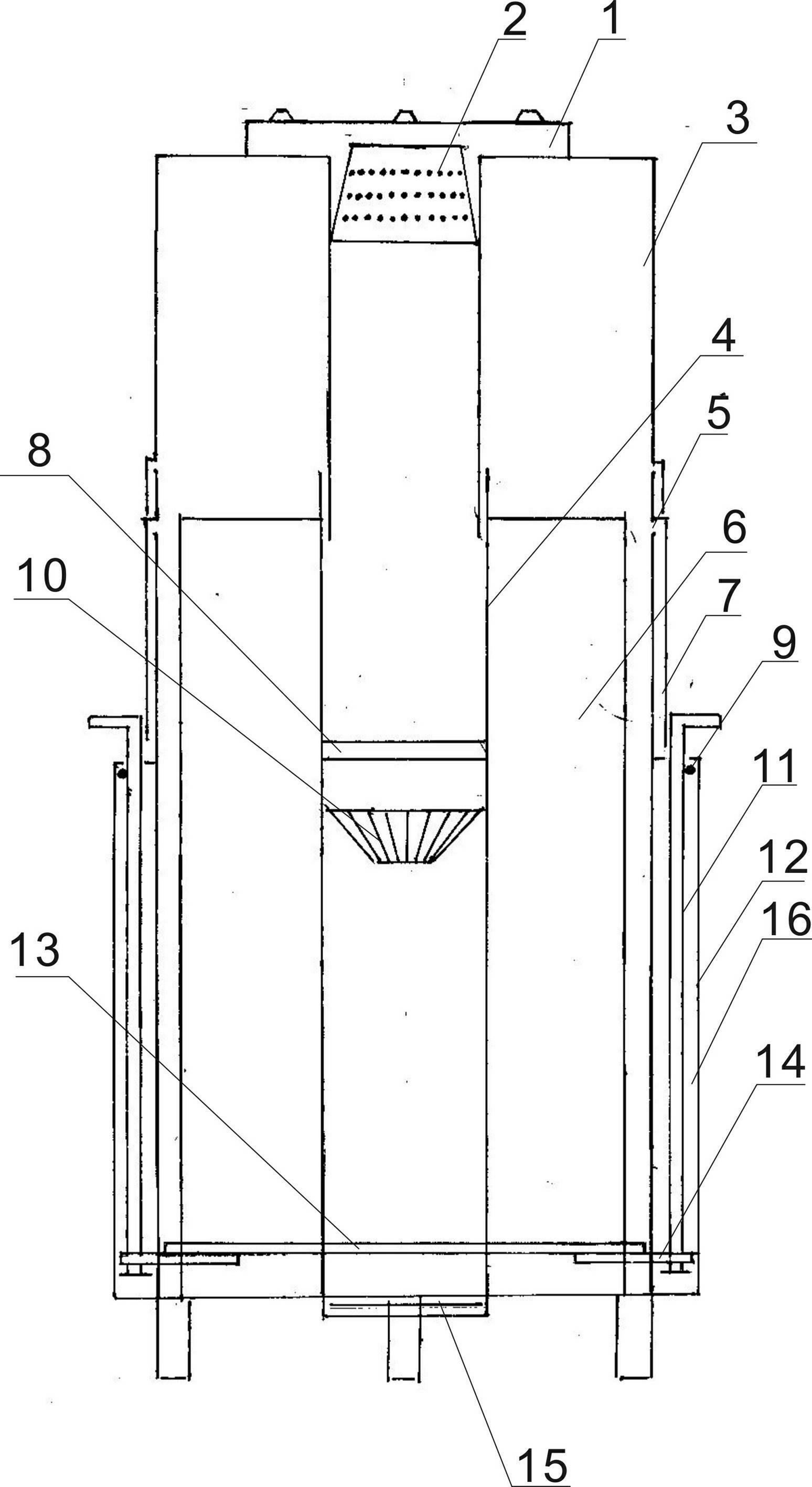 Novel biomass gasification furnace