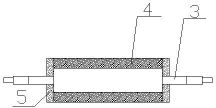 Electric hub of electric sliding plate and wiring structure