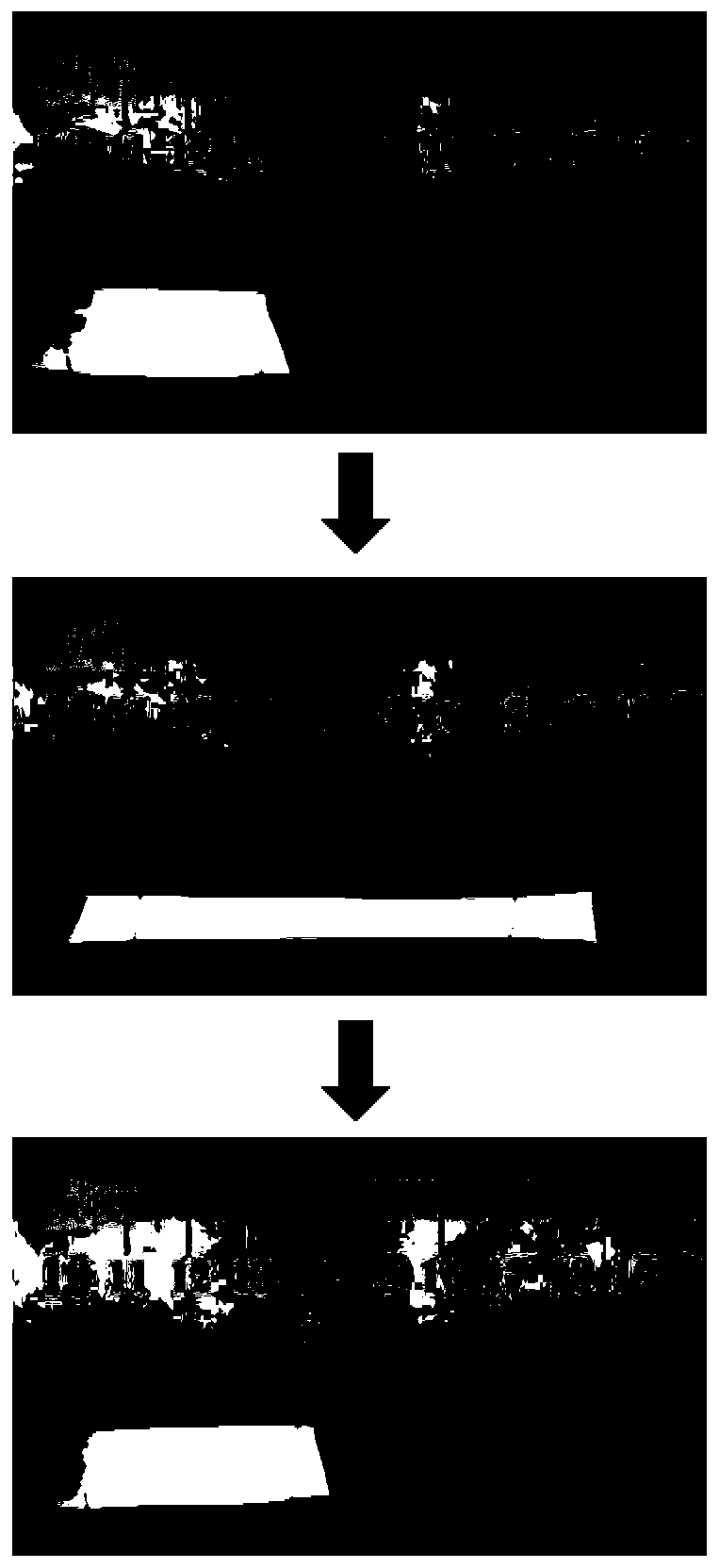 Preparation method of gradually-changed elastic waistband for paper diapers with unidirectional moisture-conducting function