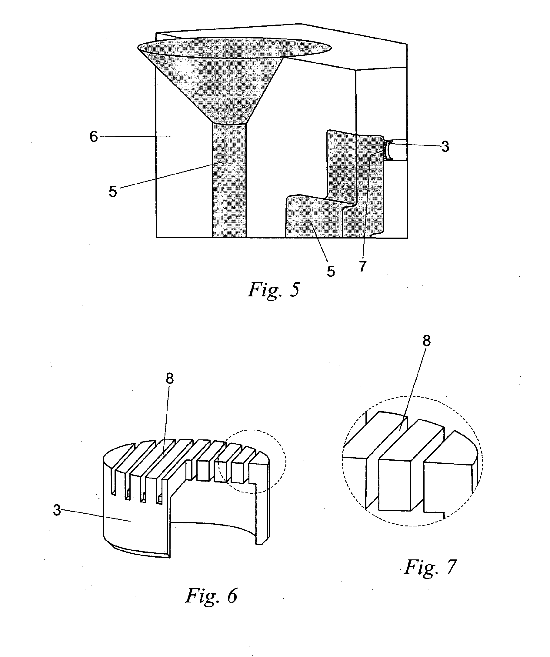 Breather for permanent aluminium-casting mould