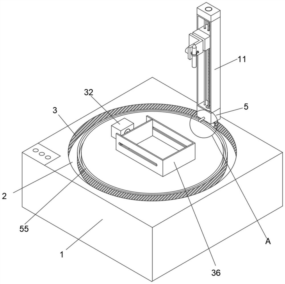 Laser electric welding device capable of being adjusted in all directions