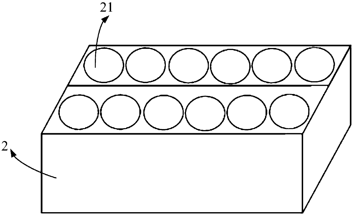 Carbon-coated lithium iron phosphate digestion device, digestion method and detection method