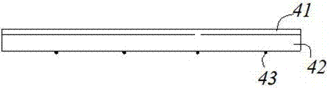 Direct-buried cable trench having protection structure